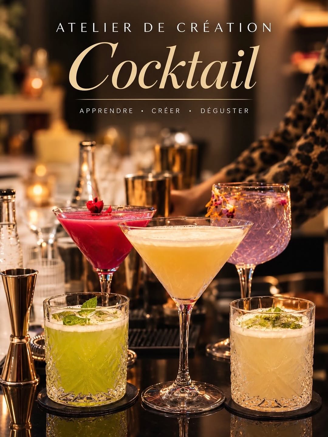 L’art du cocktail, à partager