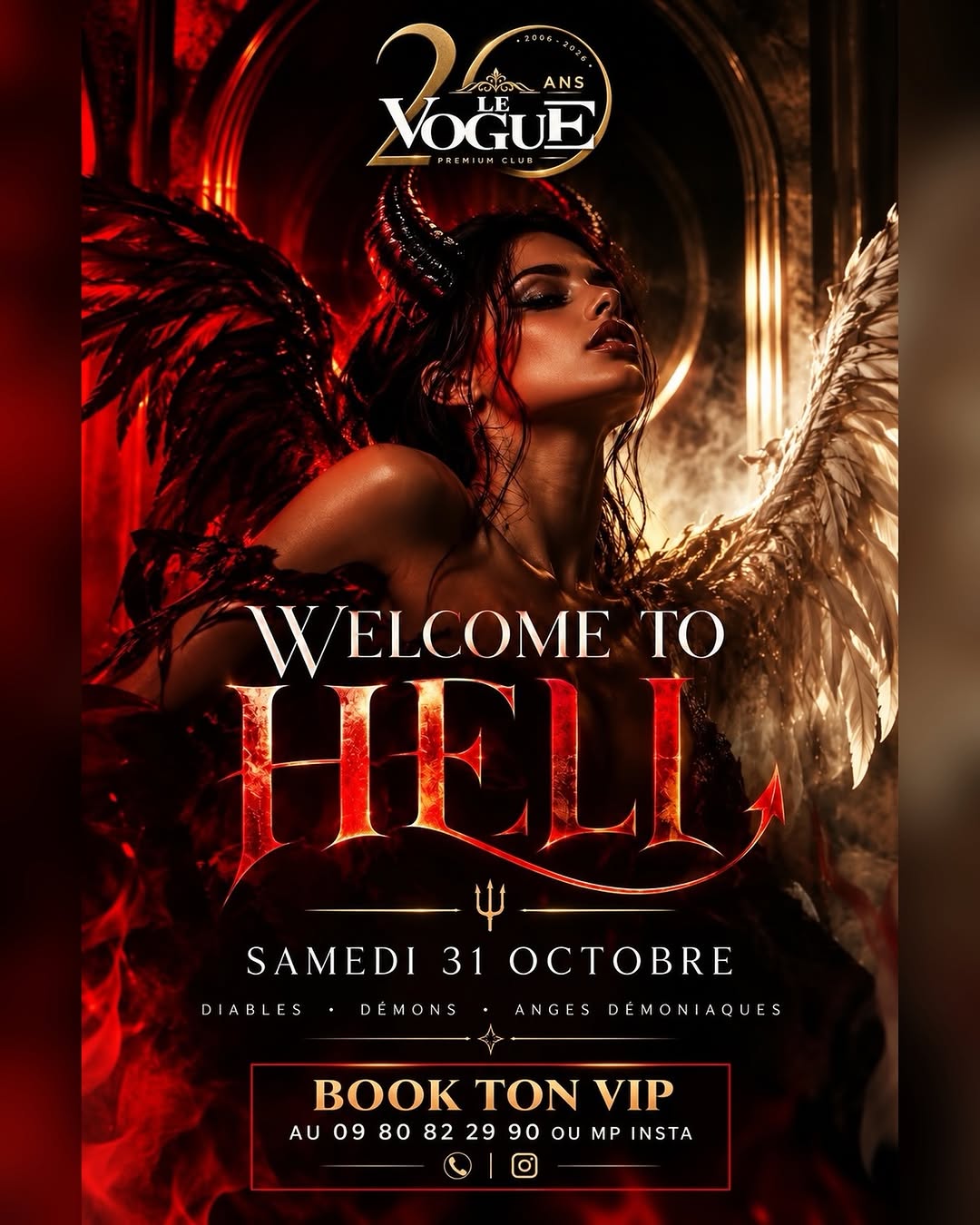 😈 Welcome To Hell — Halloween au Vogue 😈