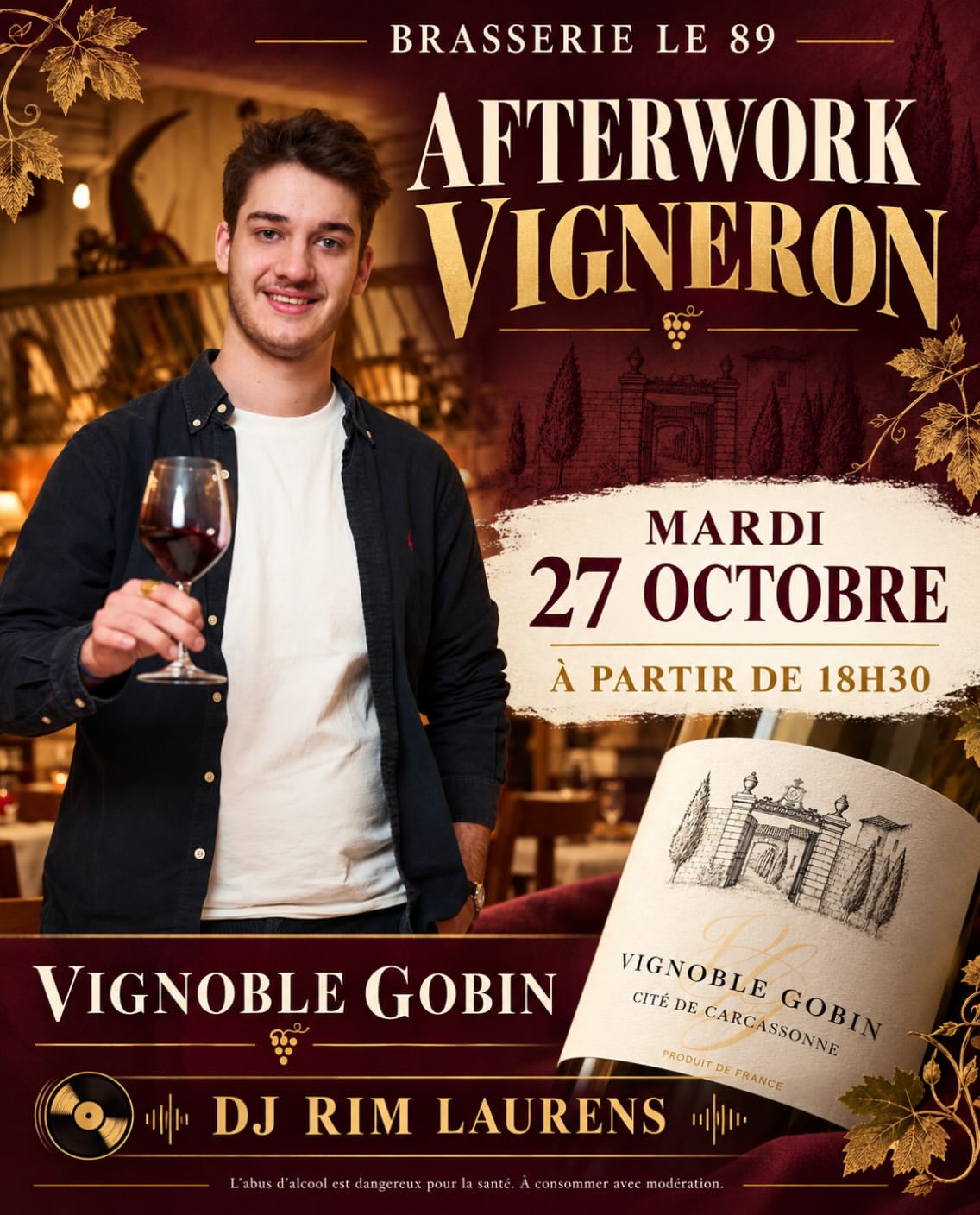 Save The Date // Mardi 27 Octobre au 89