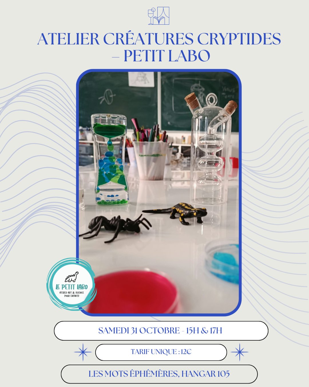 Les ateliers du Petit Labo aux Mots Éphémères !