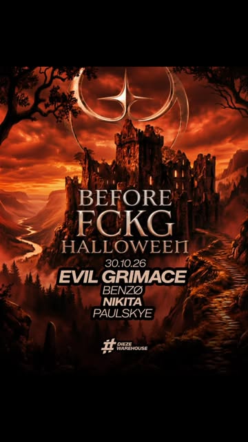 🎃 Vendredi 30 octobre — BEFORE FCKG HALLOWEEN 🎃