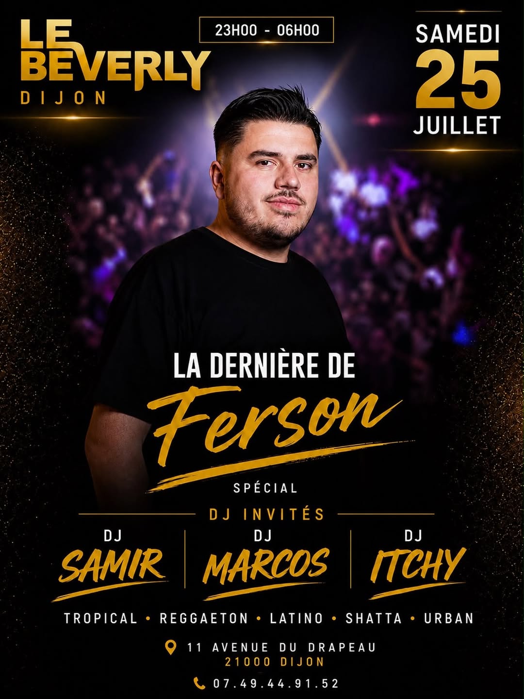 💥 Événement Exceptionnel au Beverly Dijon 💥