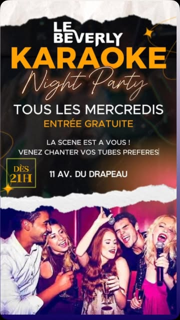Karaoke Night Party — Tous les Mercredis