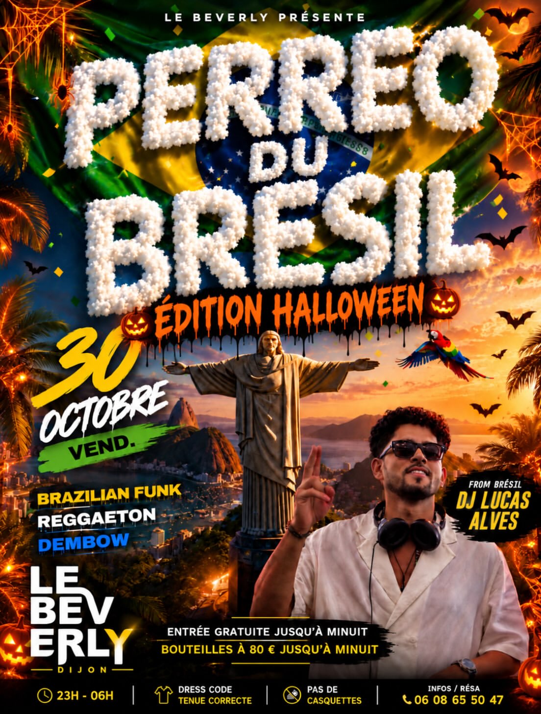 🇧🇷🎃 Perreo du Brésil — Édition Halloween