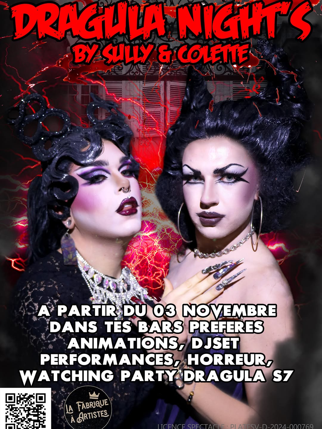 Jeudi @ledouzemtp pour le lutte Queen! Dans une ambiance ROAD RAGE de Colette !