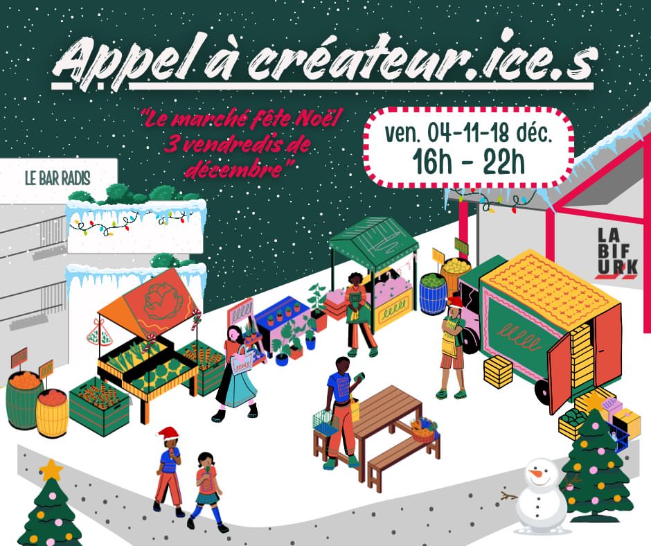 🎄 Appel à créateur·ices ! 🎄