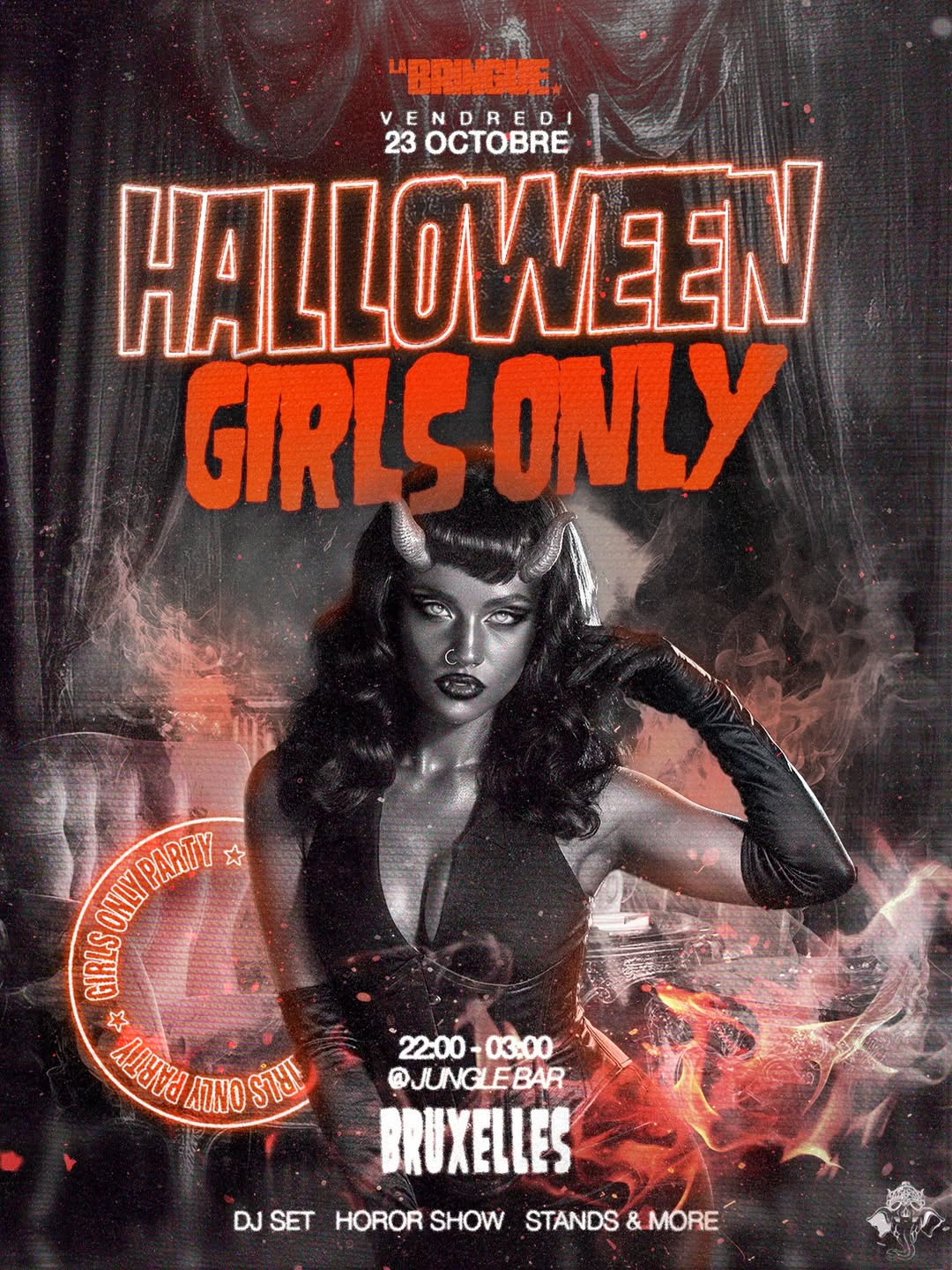 Halloween Girls Only À Bruxelles 🇧🇪😈