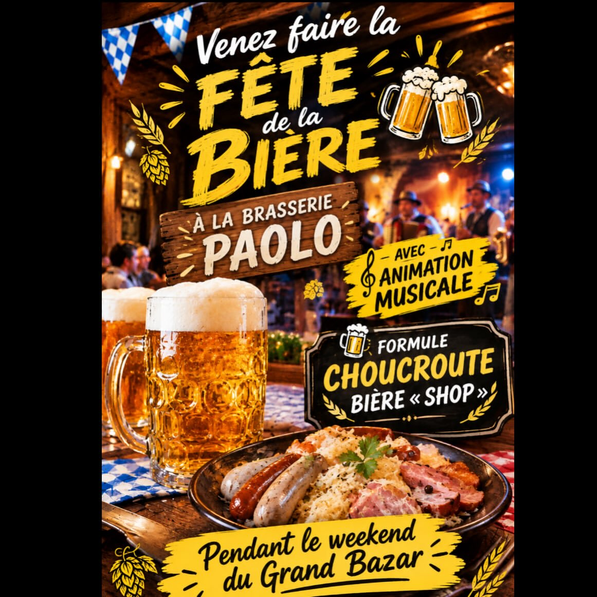 Ça Va Faire Mousser À la Brasserie Paolo !
