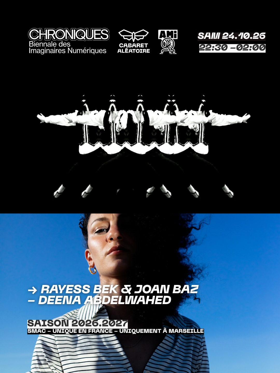 Evenement Electro avec biennalechroniques @ Cabaret Aléatoire - SMAC