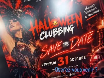 🎃 Save The Date — Halloween Clubbing 🎃