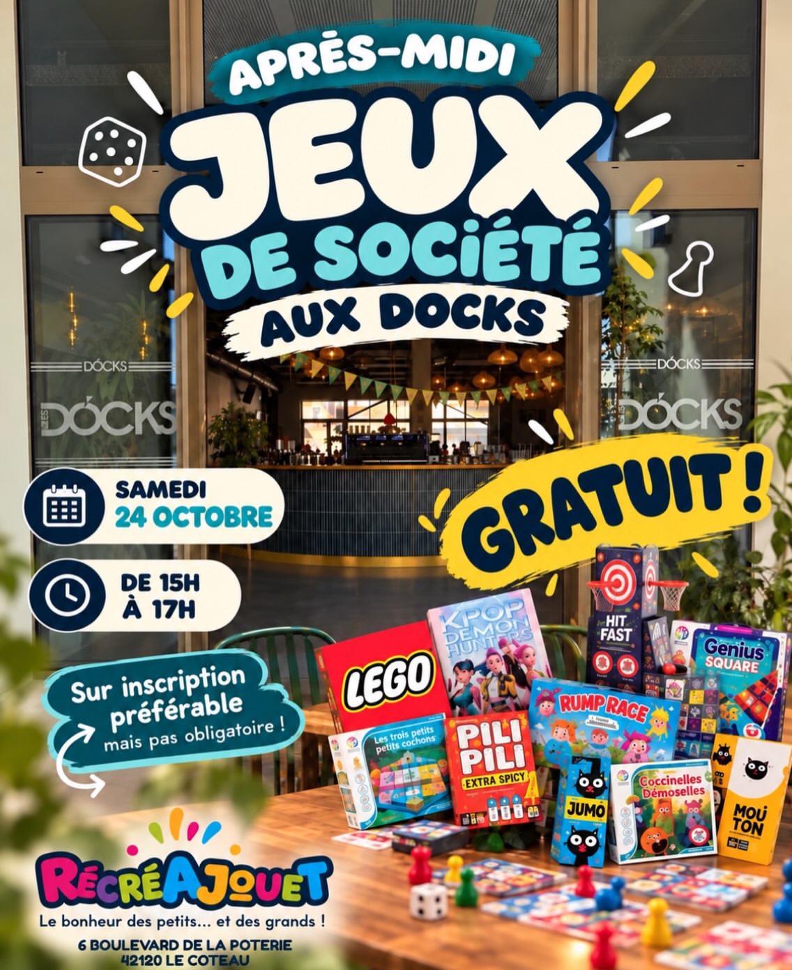 Après-midi Jeux en Famille