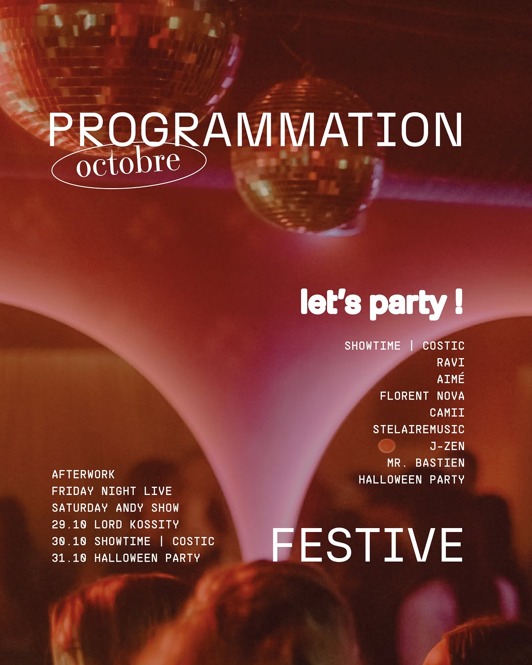 Octobre Let’s Go { Update }