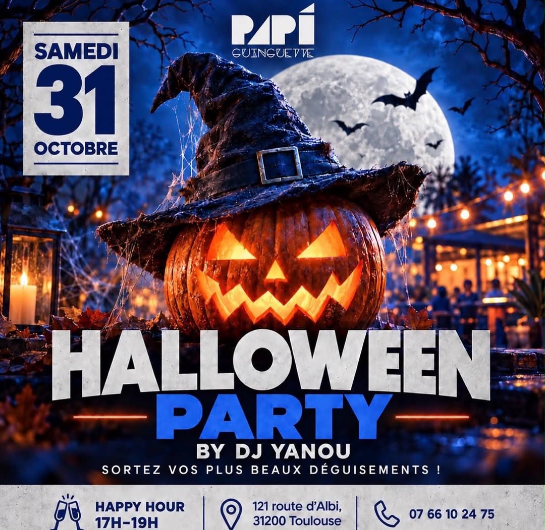 🎃 Halloween Party Chez Papi 👻